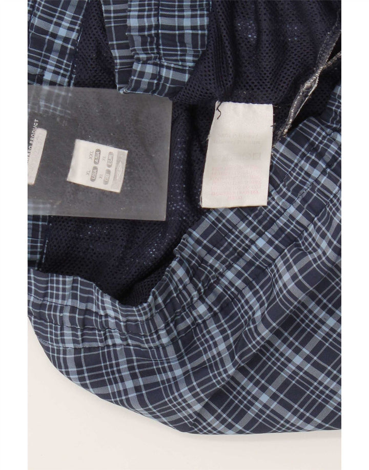 Umbro Herre badeshorts XL Marineblå Ternet polyester