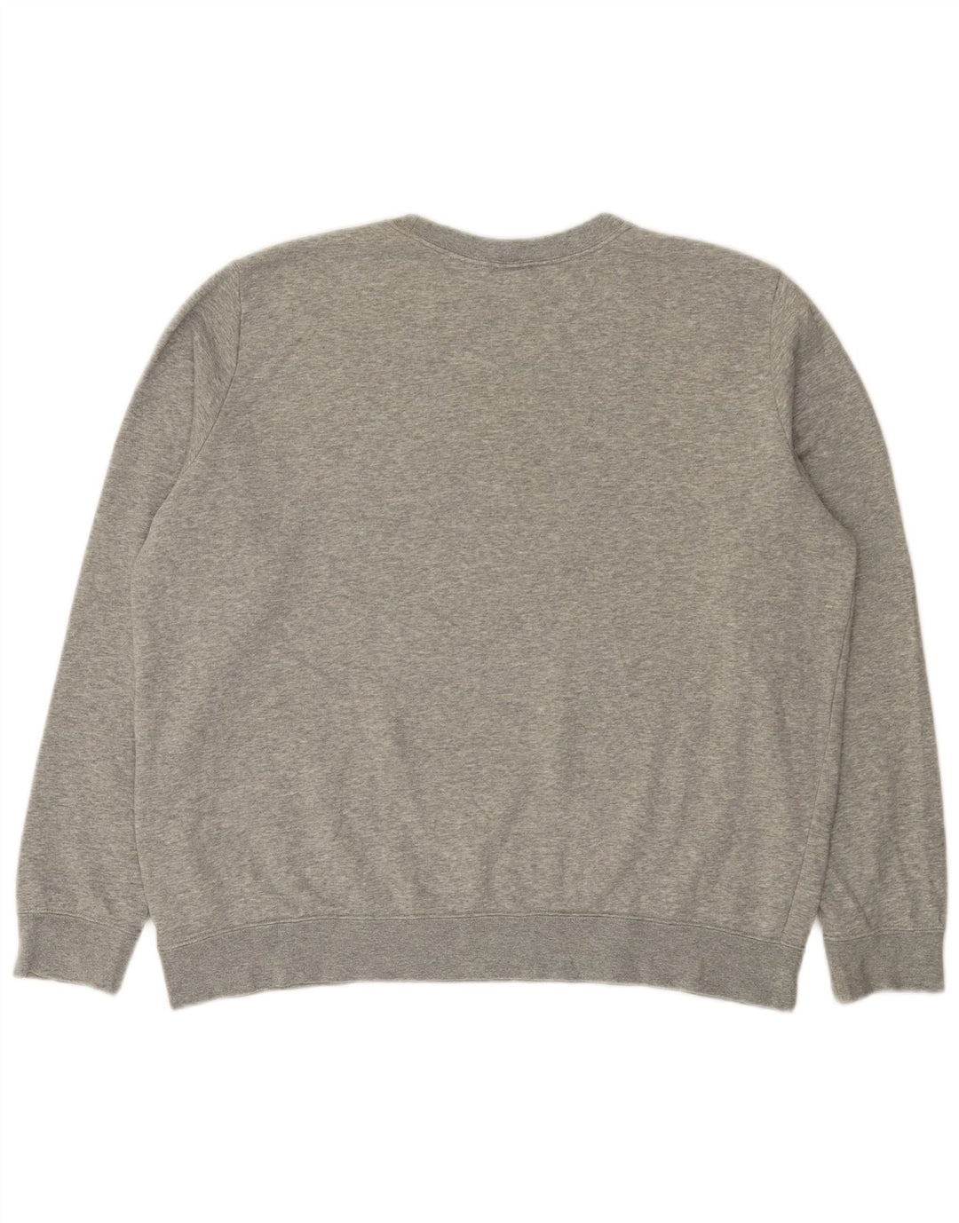 Nike Dame Grafisk Oversized Sweatshirt Jumper UK 18 XL Grå Flecked