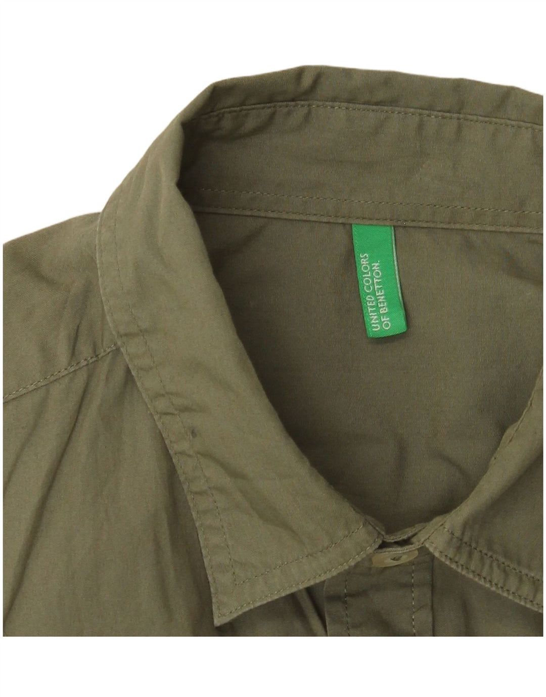 BENETTON Herreskjorte Lille Khaki