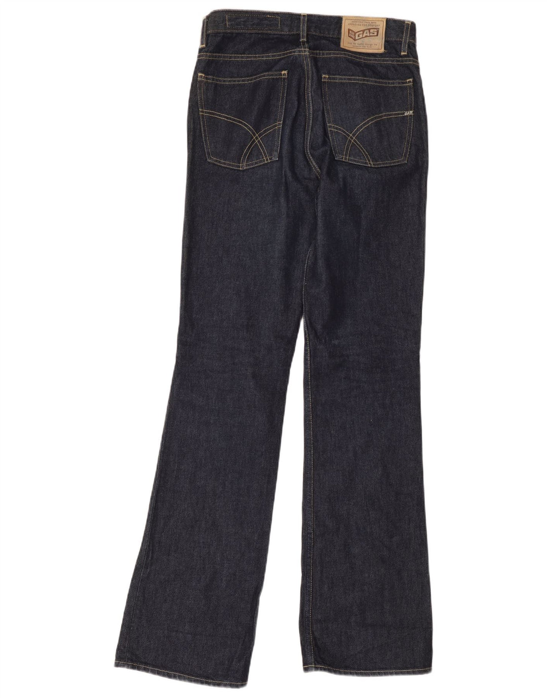 Gas Herre Bootcut Jeans W30 L35 Marineblå Bomuld