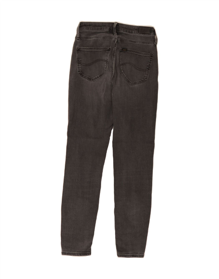 LEE Womens Scarlett High Slim Jeans W28 L27 Black Cotton Vintage Lee and Second-Hand Lee from Messina Hembry 