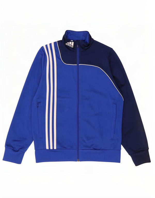 Adidas Træningsdragt Topjakke til drenge 11-12 år Blå Colourblock Polyester