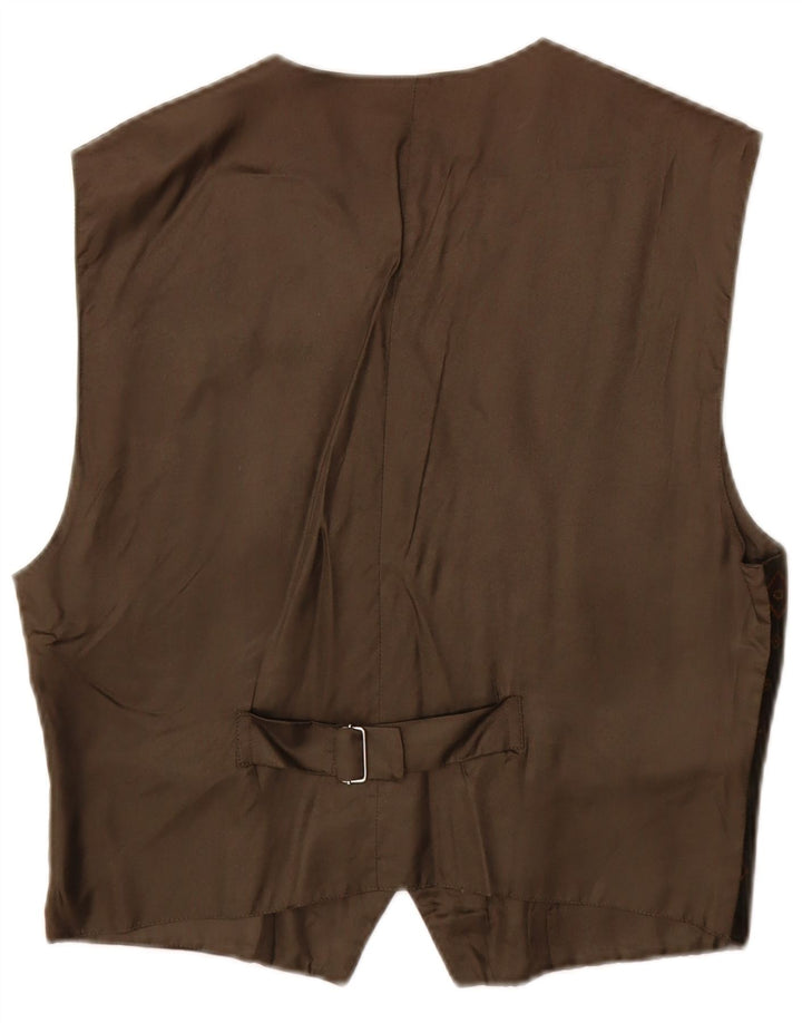 Superior kvinders vest IT 46 Large Brun Geometrisk Bomuld