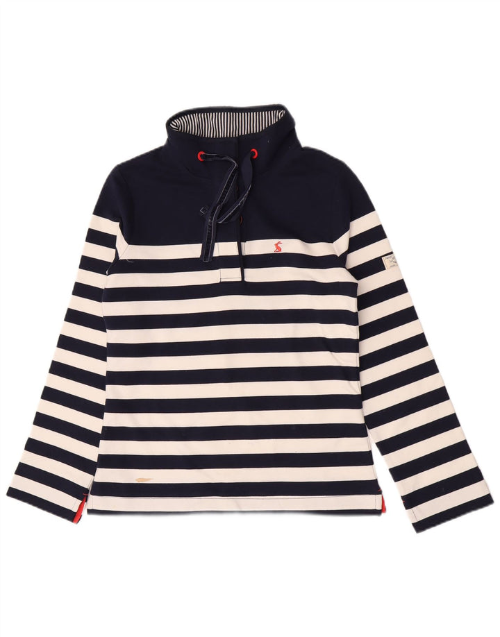 Joules Dame Oversized Oversized Sweatshirt Jumper UK 6 XS Navy Blue