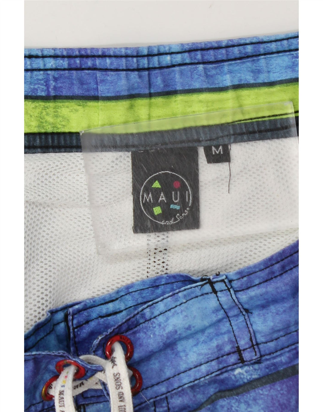 MAUI AND SONS Badeshorts til mænd Medium flerfarvet stribet
