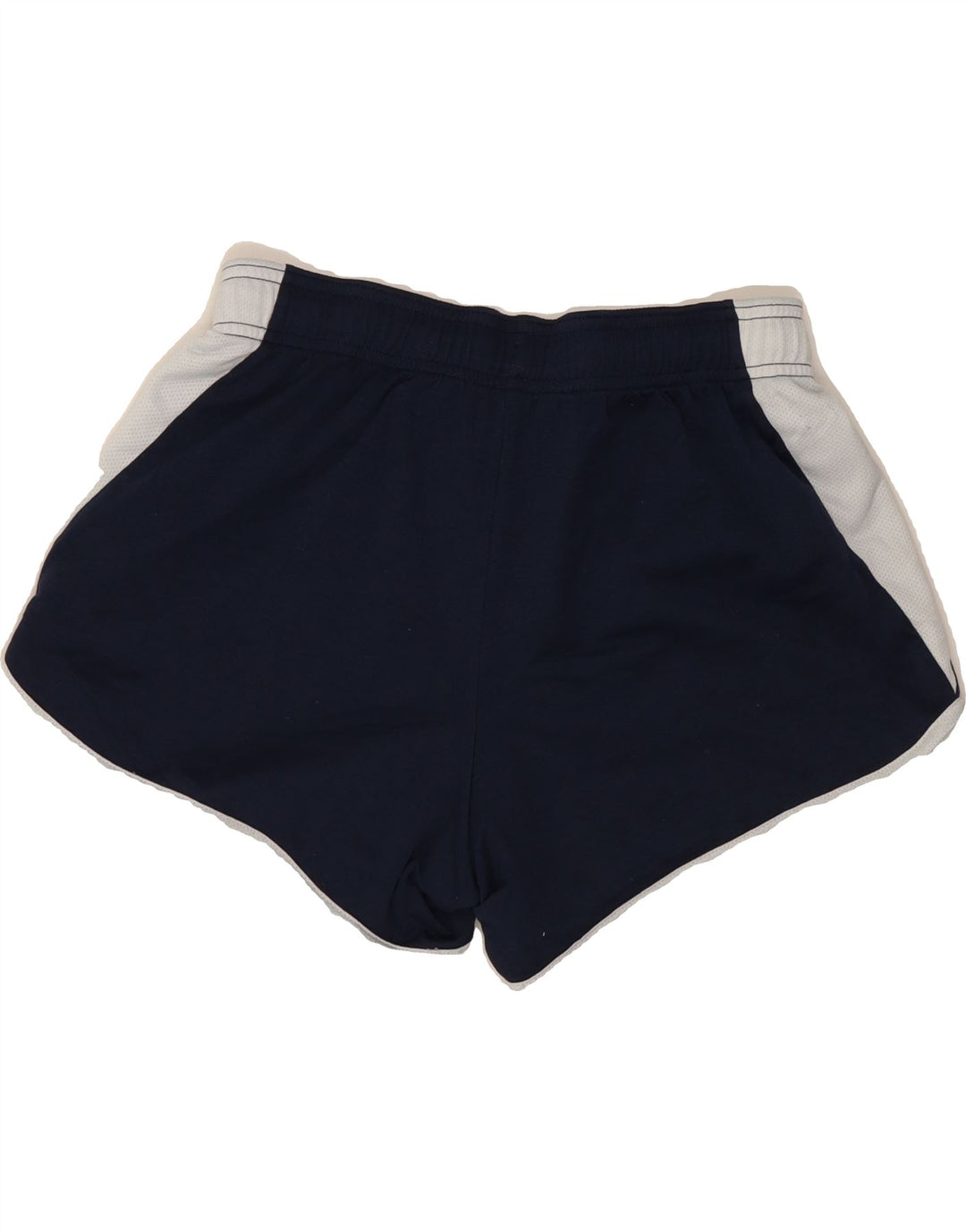 NIKE Womens Reversible Sport Shorts UK 12 Medium  Navy Blue Colourblock Vintage Nike and Second-Hand Nike from Messina Hembry 