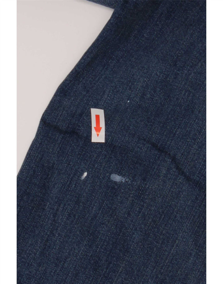 Marks & Spencer Herre Slim Jeans W32 L31 Blå Bomuld
