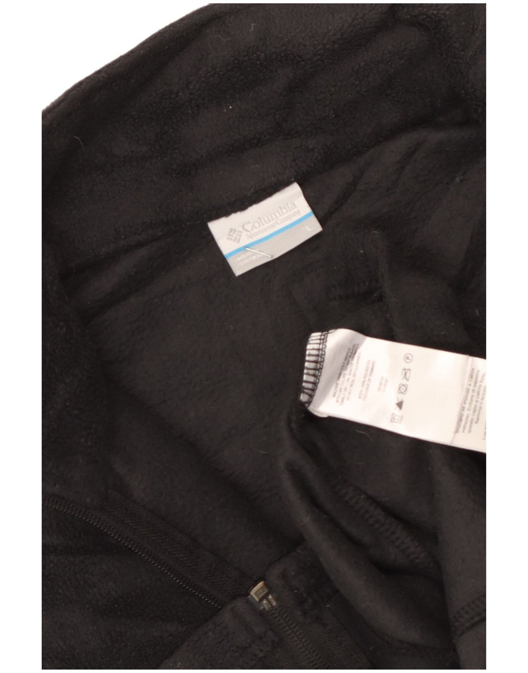 Columbia Herre Graphic Fleece Gilet UK 40 Large Black Polyester