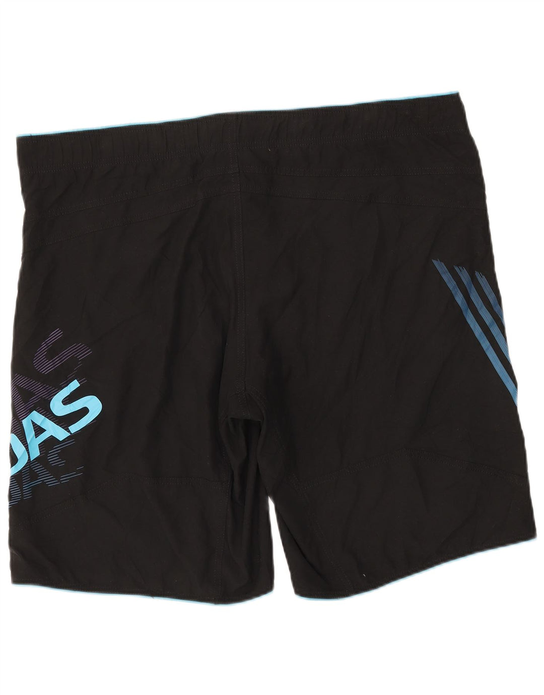 ADIDAS Grafiske svømmeshorts til mænd XL sort polyester