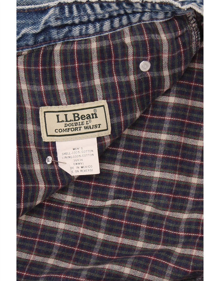 L.L.Bean Straight jeans til mænd W36 L34 blå bomuld