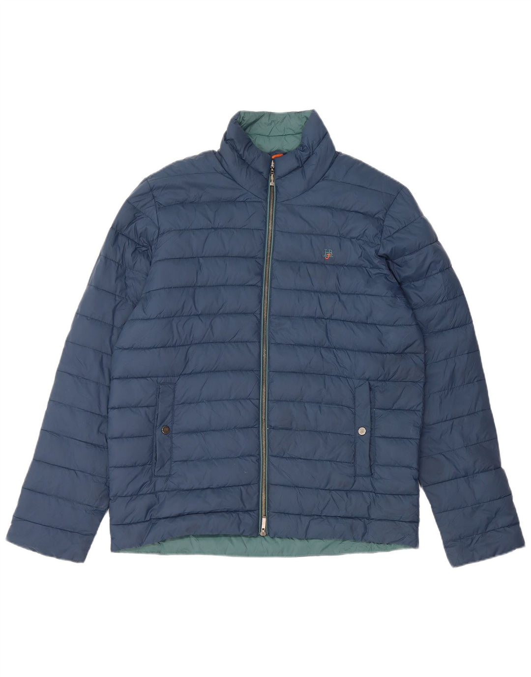 Harmont & Blaine Polstret Herrejakke UK 38 Medium Blue Nylon