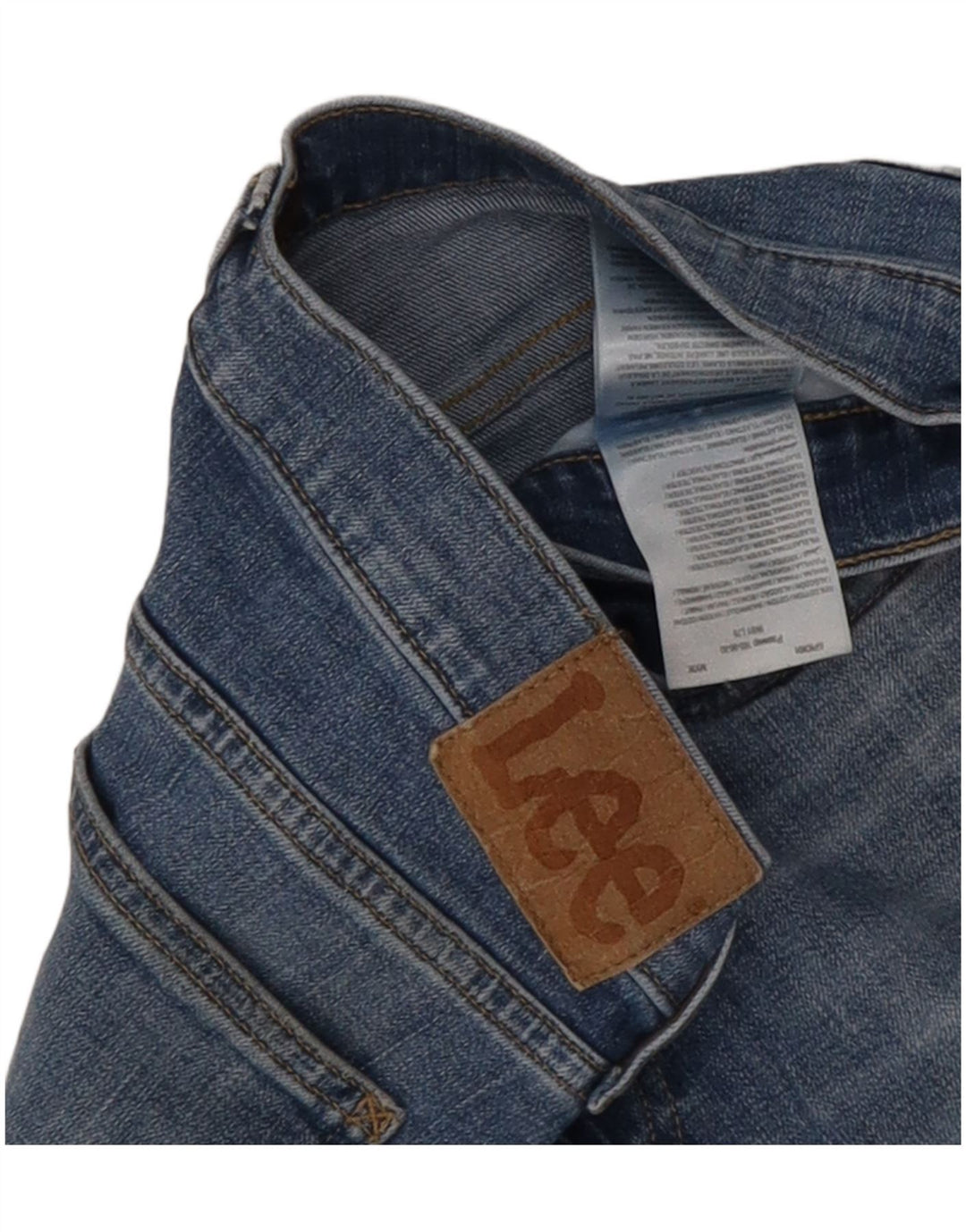 Lee Dame Slim Jeans W32 L30 Blå Bomuld