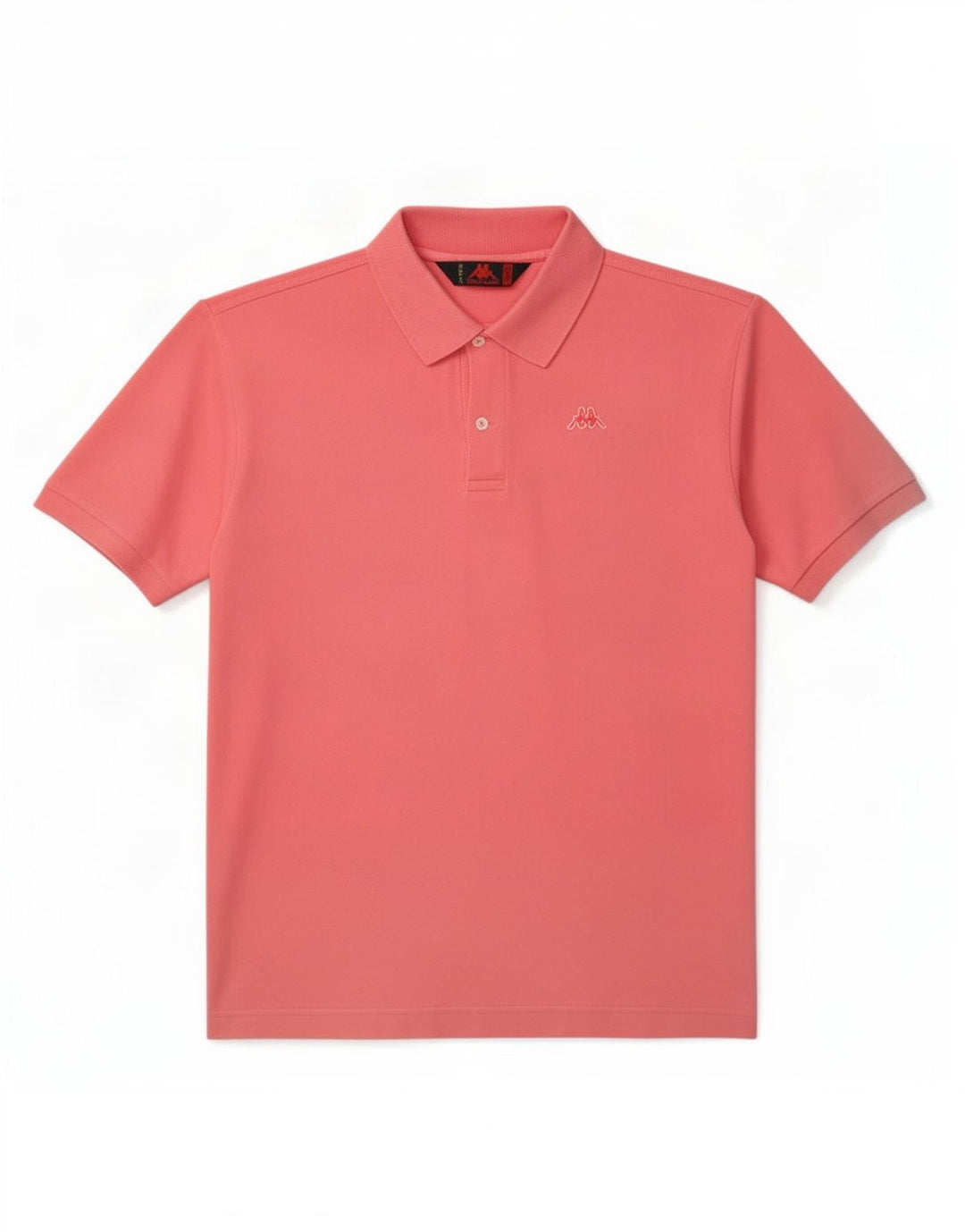Kappa herre poloskjorte stor pink bomuld