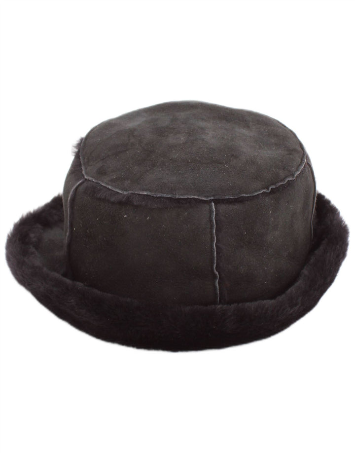 Borsalino Dame Shearling Bucket Hat Medium Grey Ruskind