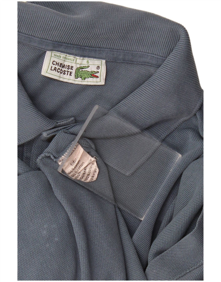 Lacoste herre poloskjorte str. 6 XL marineblå bomuld