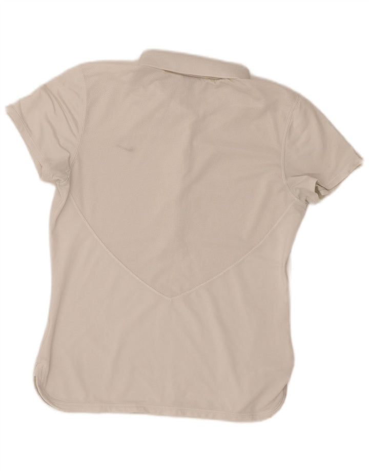 Nike Dame Polo Shirt UK 14/16 Large White