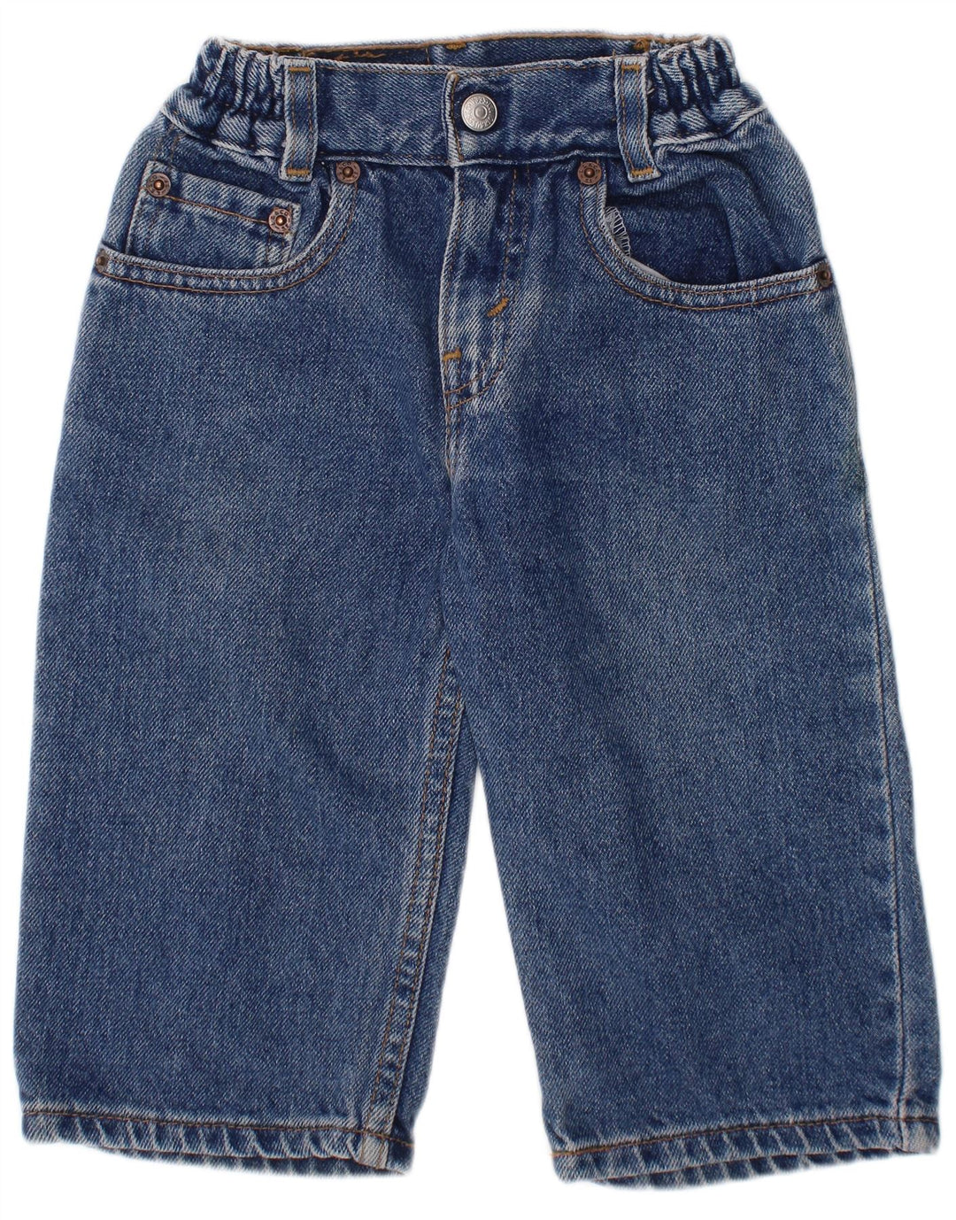 LEVI'S Baby Boys 566 Regular Straight Jeans 18-24 måneder W20 L10 Blå