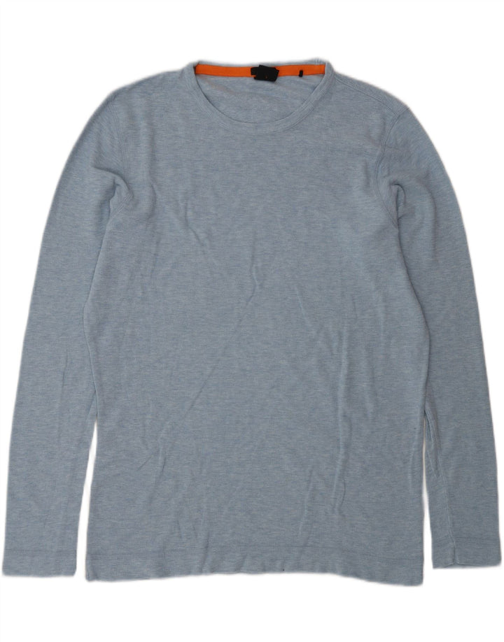 Hugo Boss Herre Slim Fit Top Langærmet Stor Blå