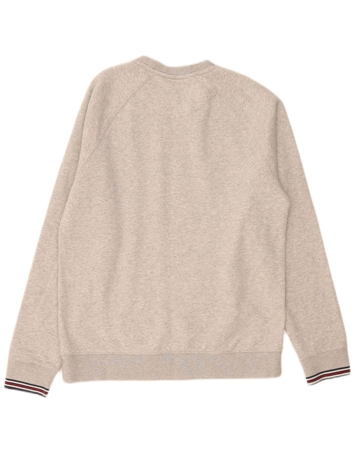 Fila Sweatshirt til mænd, lille grå bomuld