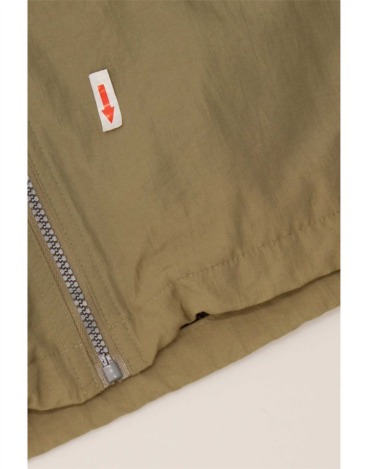 Diadora Regnjakke til mænd UK 42 XL Khaki Polyester