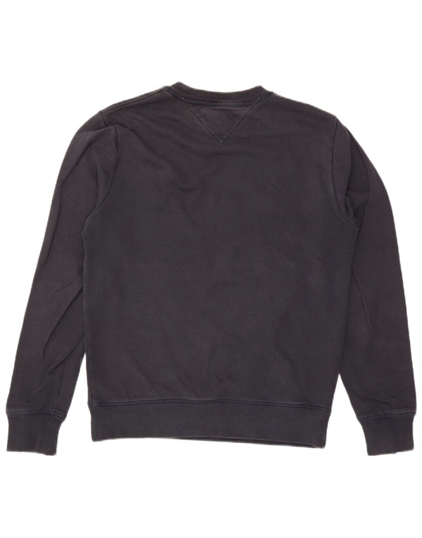 Tommy Hilfiger Herre grafisk sweatshirt Jumper Medium Navyblå stribet