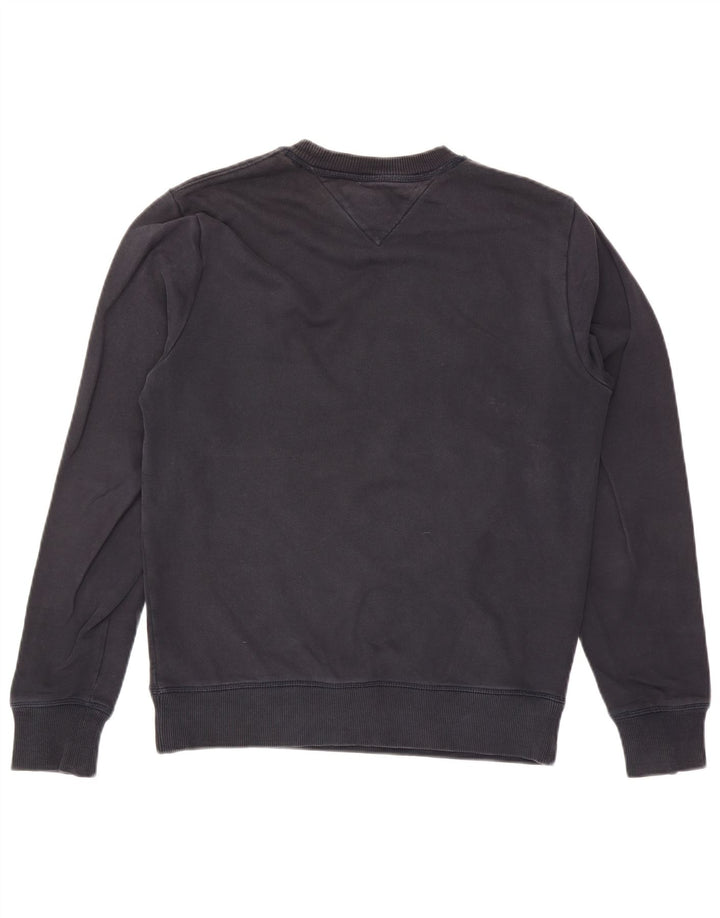 Tommy Hilfiger Herre grafisk sweatshirt Jumper Medium Navyblå stribet