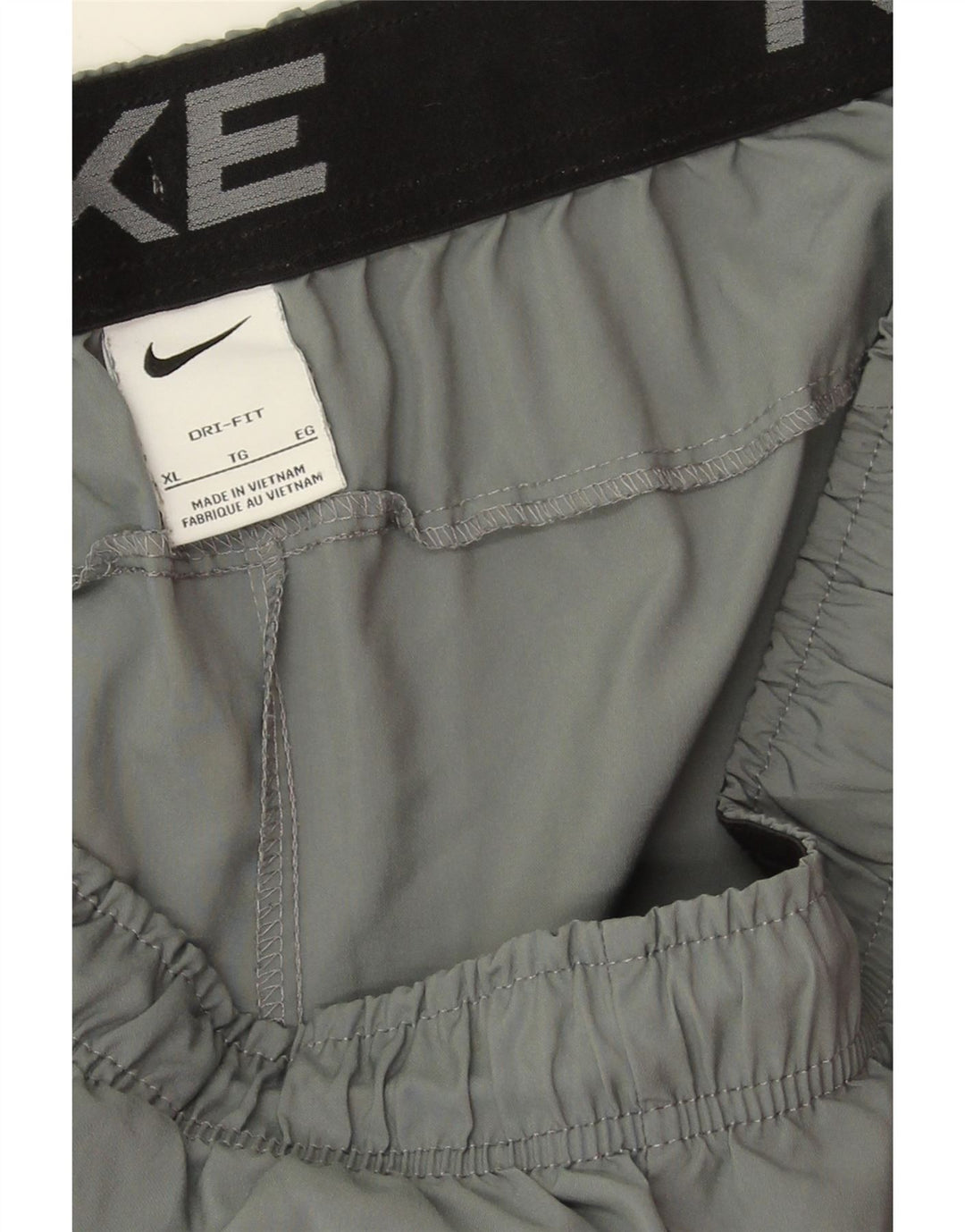 Nike Herre Dri Fit Sportshorts XL Grå Polyester