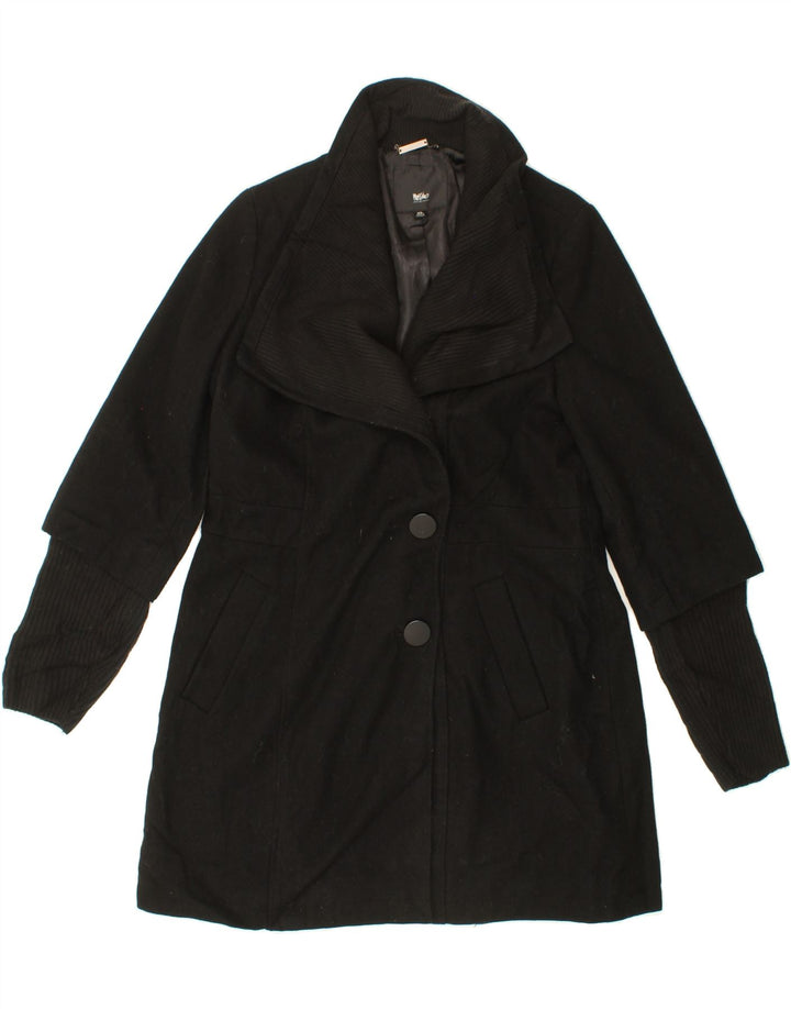 MOSSIMO Womens Overcoat UK 18 XL Black Wool Vintage Mossimo and Second-Hand Mossimo from Messina Hembry 