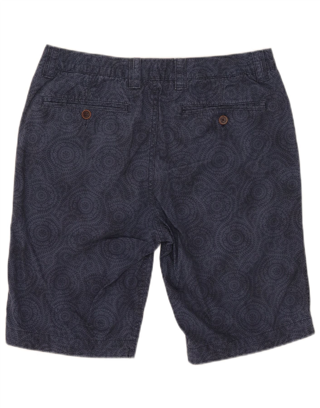 Fat Face Herre Chino Shorts W32 Medium Navy Blue Floral Bomuld