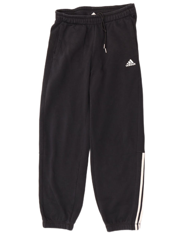 Adidas Dame træningsdragt Bukser Joggers UK 12 Medium Sort Bomuld