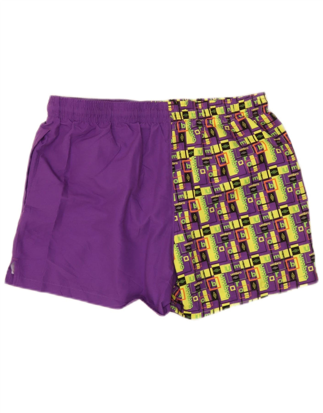 Umbro Herre Grafiske Badeshorts Stor Lilla Geometrisk Polyester