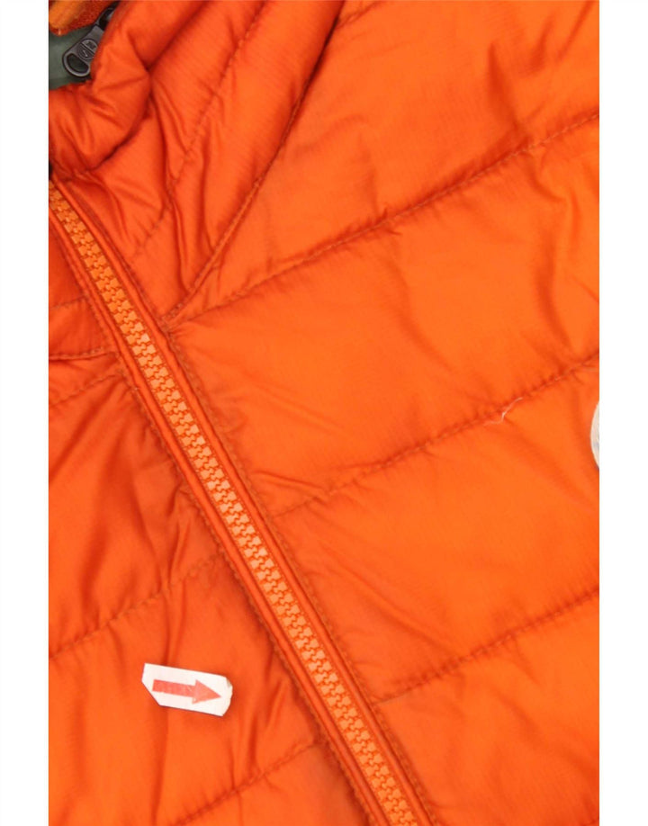 North Sails Herre hættepolstret jakke UK 40 Large Orange Polyester