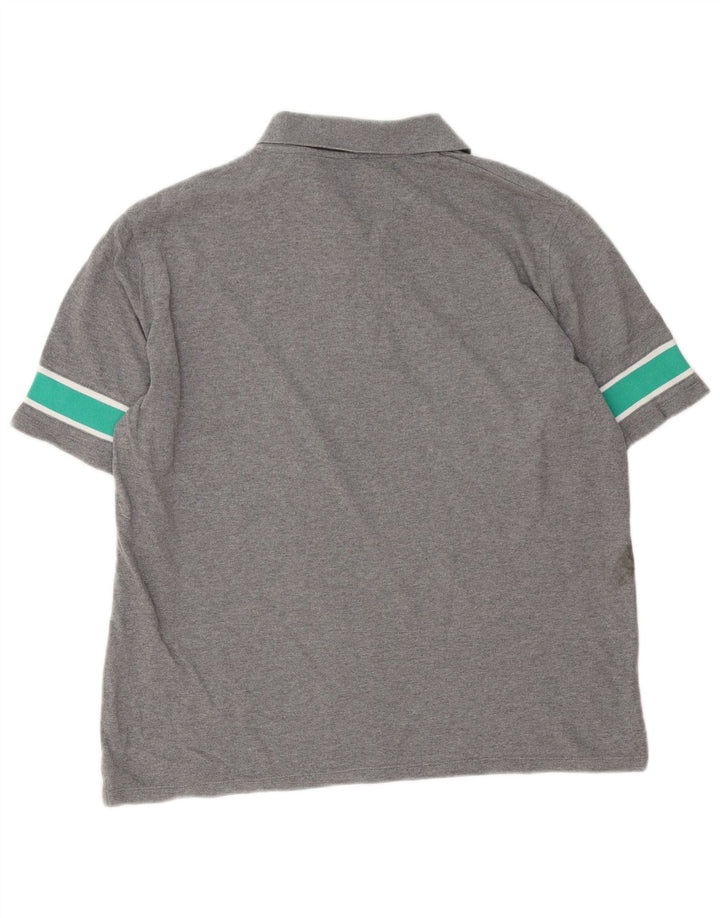 Lyle & Scott Herre afslappet pasform poloskjorte mellemgrå Colourblock Bomuld