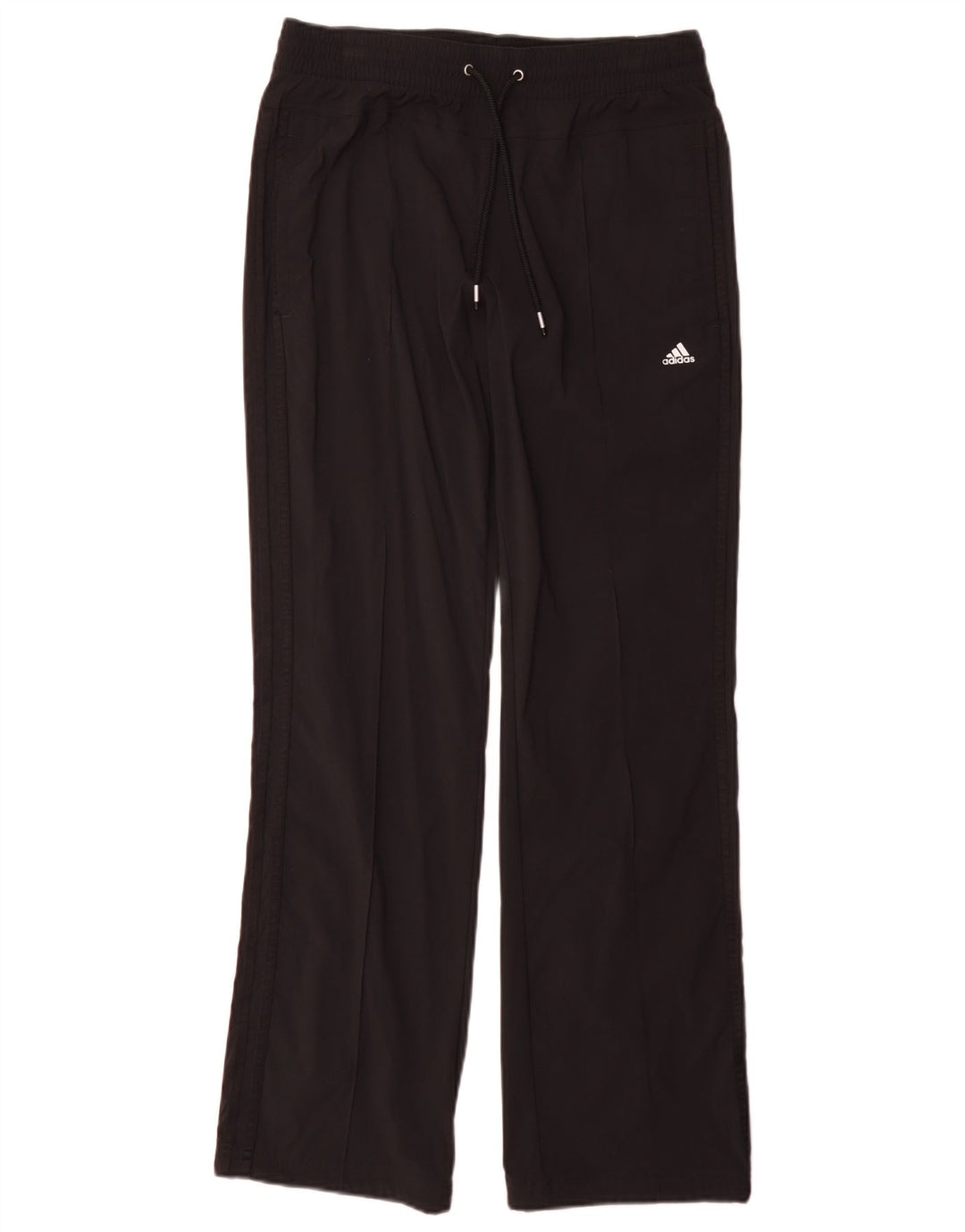 Adidas Womens Climalite træningsdragt Bukser UK 10 Small Black Nylon