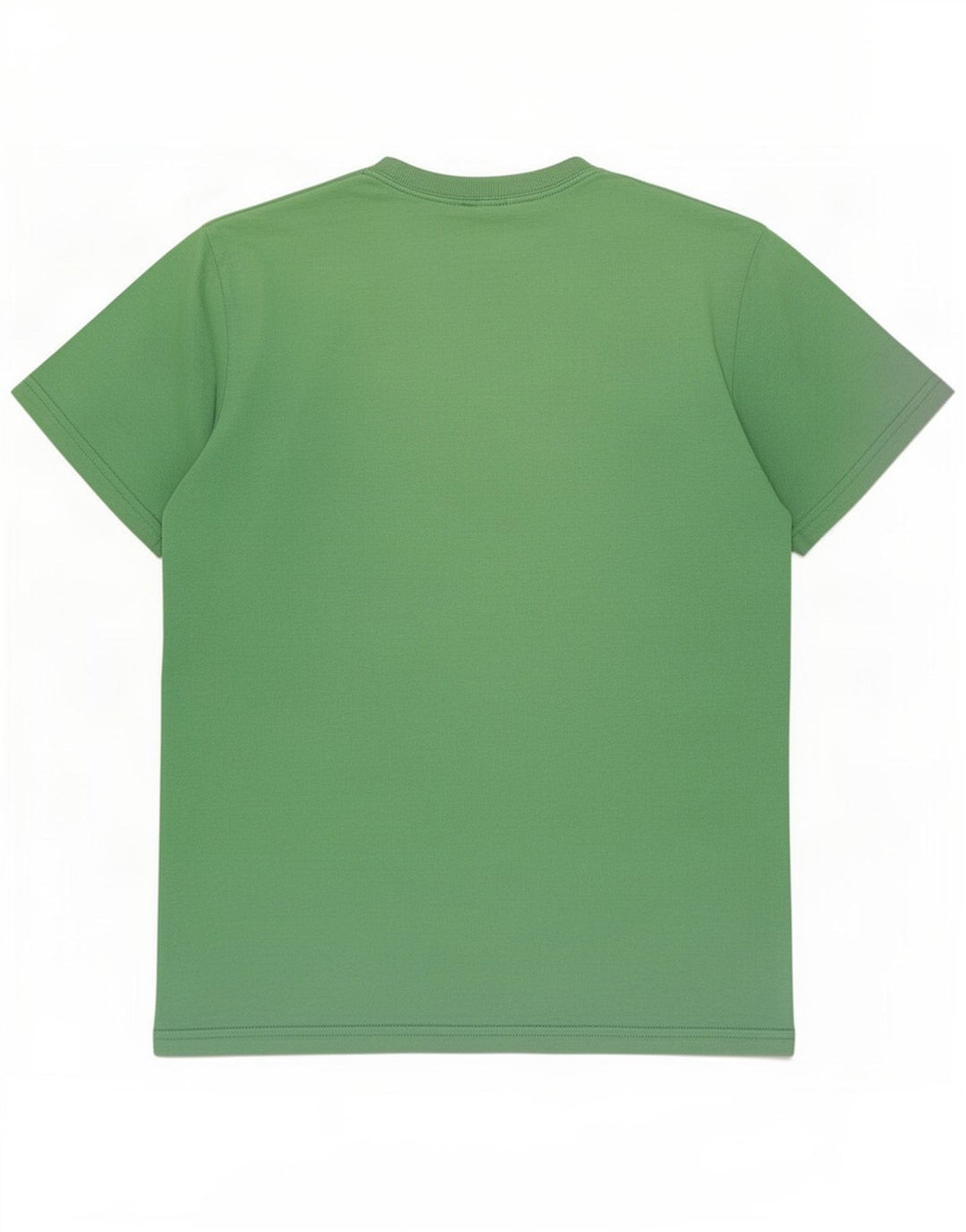 Benetton Herre Grafisk T-Shirt Top Lille Grøn
