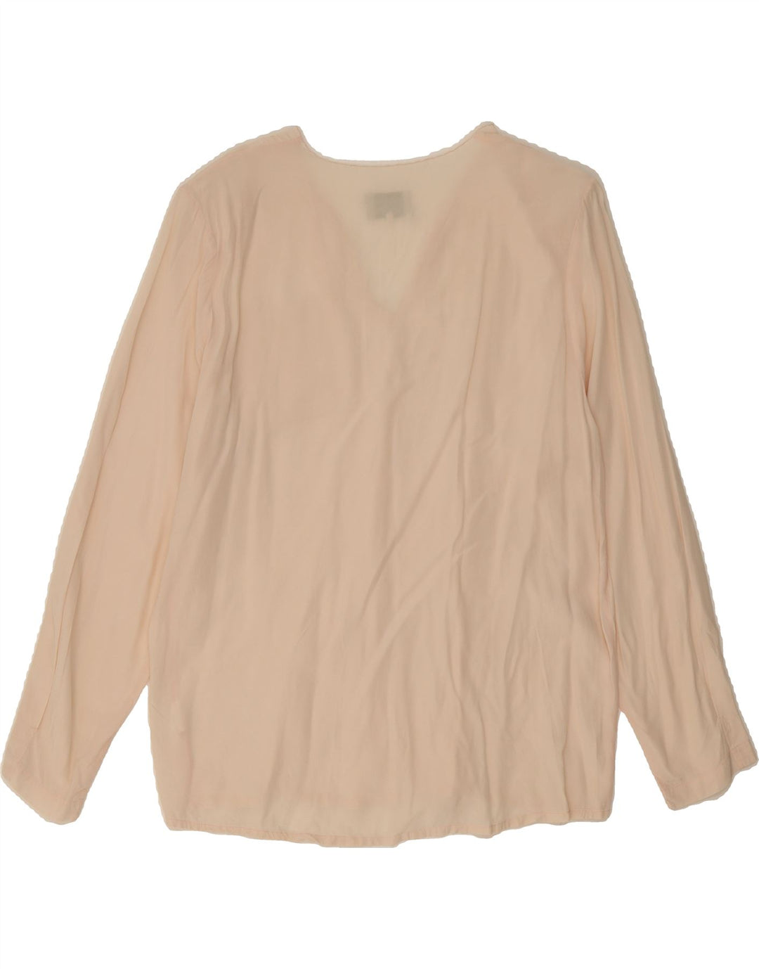 ANDREA MARE Womens Long Sleeve Blouse Top IT 46 Large Off White Floral Vintage Andrea Mare and Second-Hand Andrea Mare from Messina Hembry 