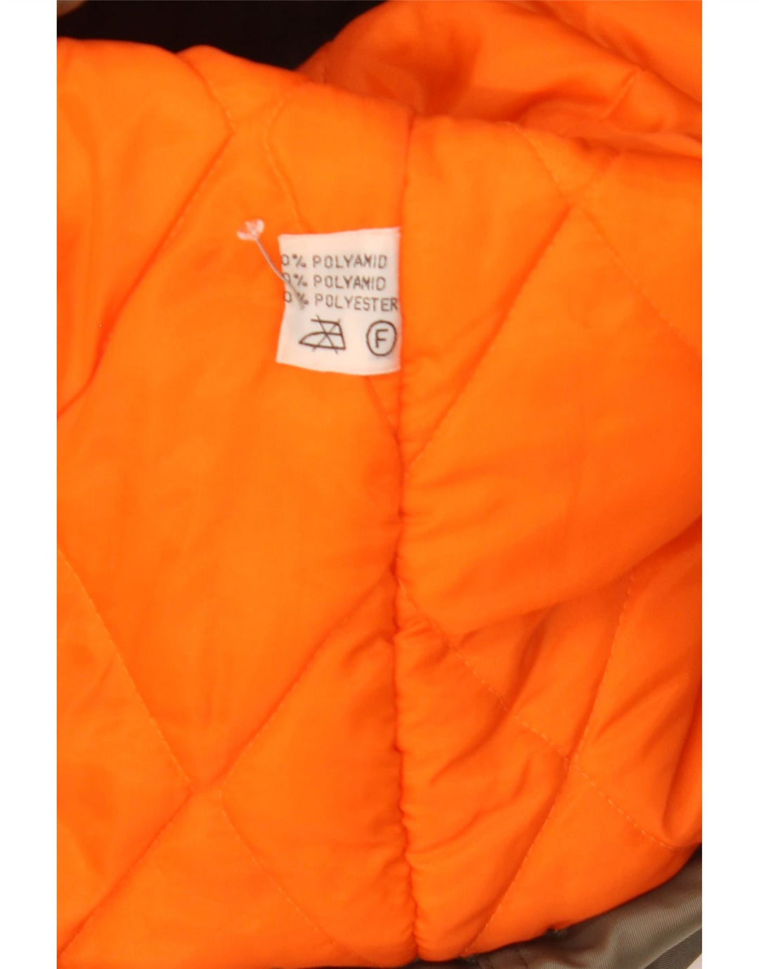 Vintage Parkajakke med hætte til mænd IT 52 XL Khaki Polyamid