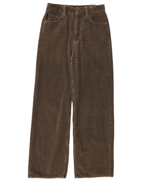 Superdry Herre Cargo Loose Fit Corduroy Bukser W26 L30 Khaki Bomuld