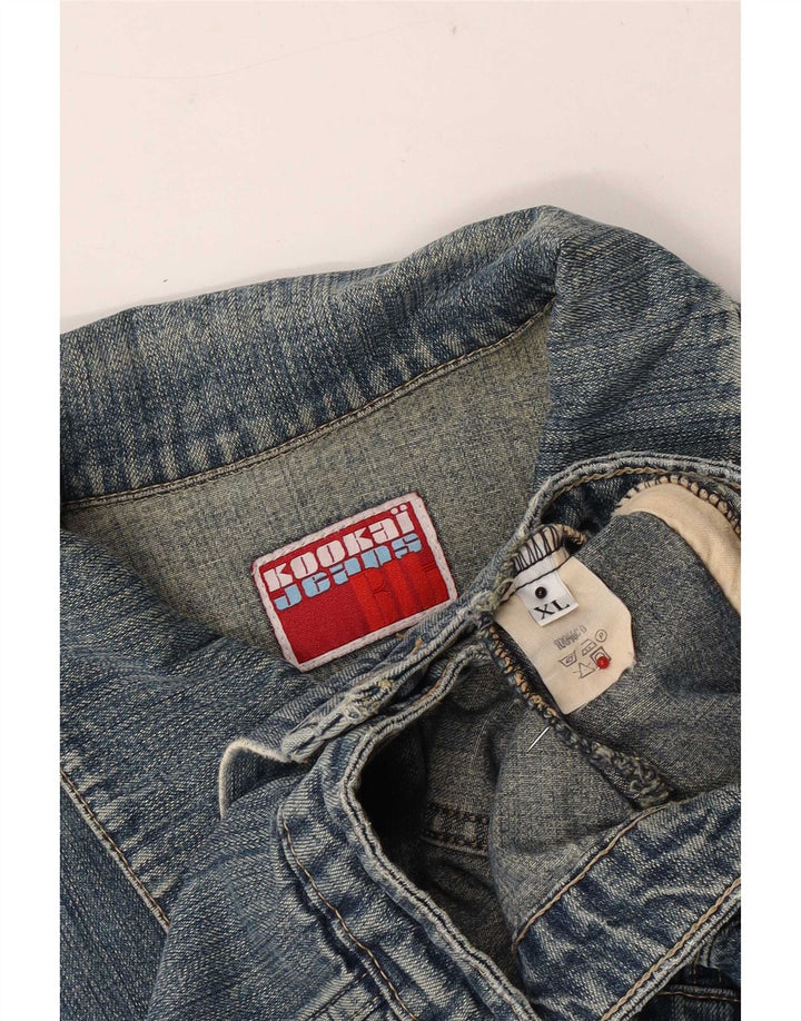Kookai drenge denimjakke 11-12 år XL blå bomuld