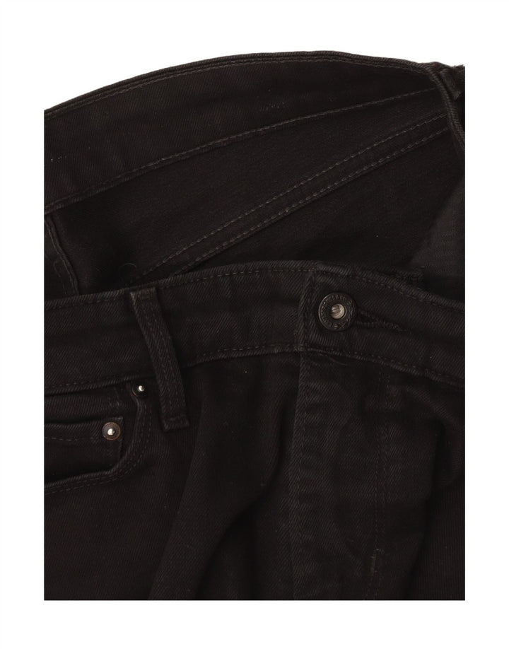 Levi's Lige fritidsbukser til kvinder W34 L31 Sort