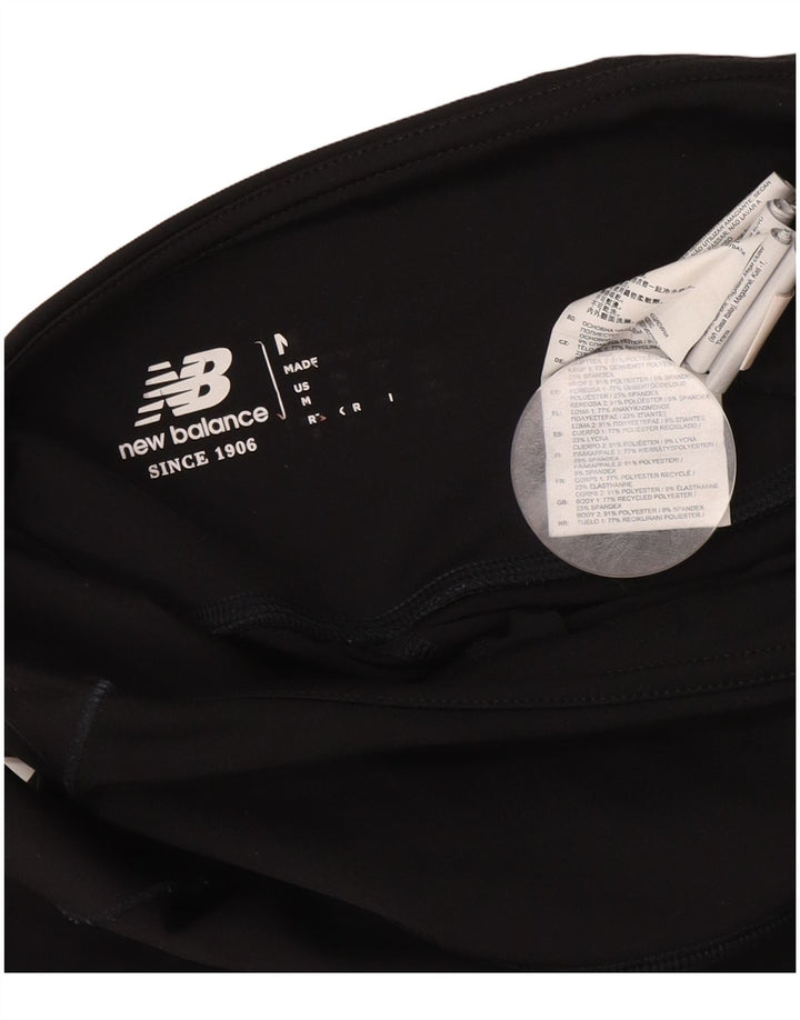 New Balance Dame Leggings UK 14 Medium Sort Polyester