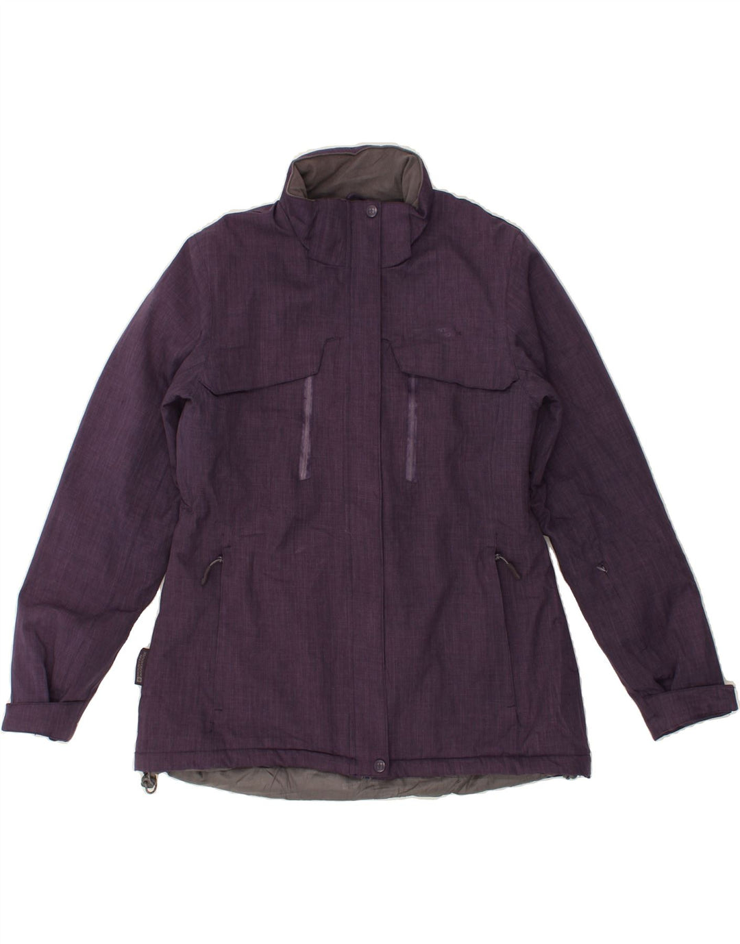 MOUNTAIN WAREHOUSE Womens Windbreaker Jacket UK 12 Medium Purple Polyester Vintage Mountain Warehouse and Second-Hand Mountain Warehouse from Messina Hembry 