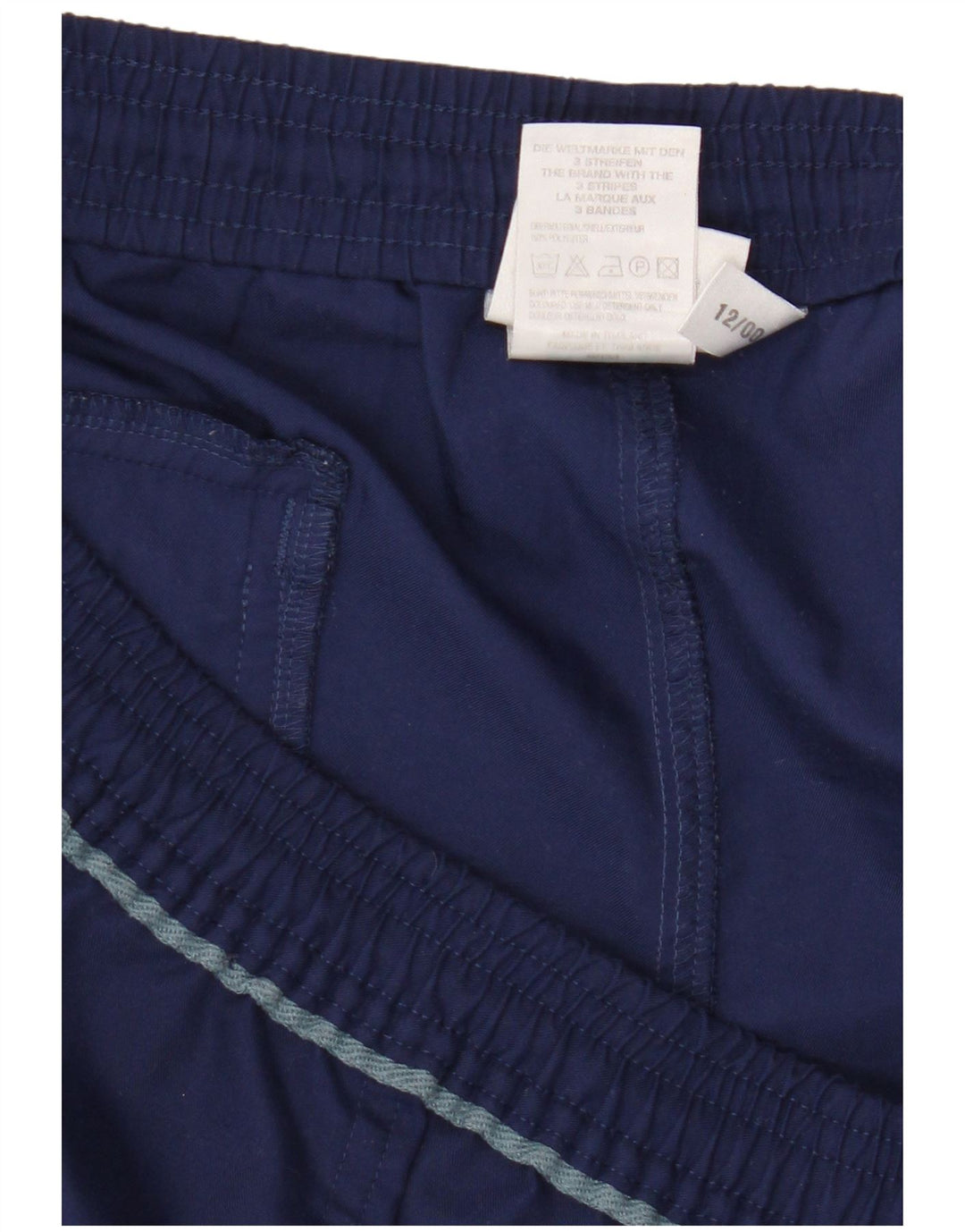 Adidas Badeshorts til mænd store marineblå polyester
