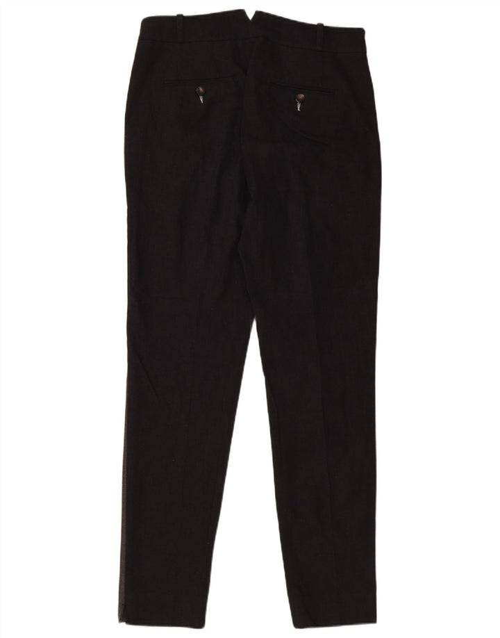 JIGSAW Slim Chino-bukser til kvinder UK 10 Small W30 L29 Black Colourblock