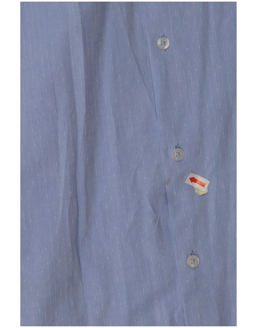 BENETTON drengeskjorte 13-14 år 3XL blå nålestribet bomuld