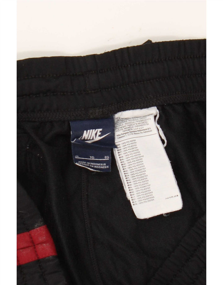 Nike Træningsdragtsbukser til mænd XL Sort Colourblock Polyester
