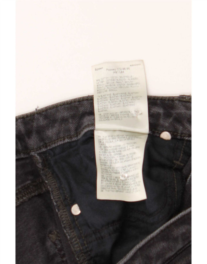 Lee Dame Carol Straight Jeans W32 L26 Grå Bomuld