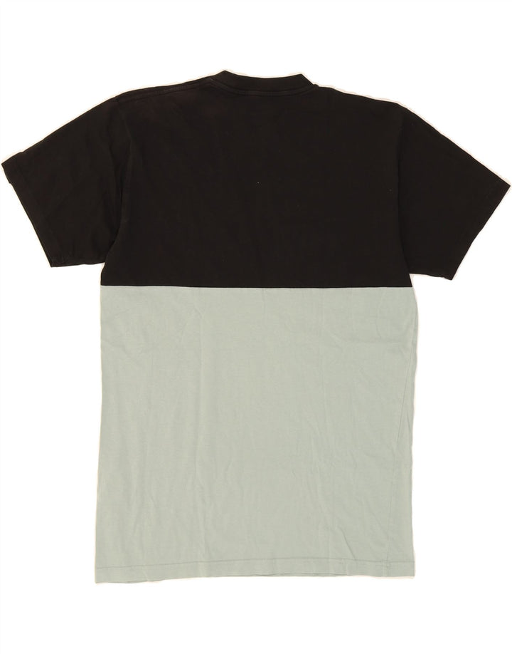 VANS Mens Classic Fit T-Shirt Top Medium Black Colourblock Cotton Vintage Vans and Second-Hand Vans from Messina Hembry 