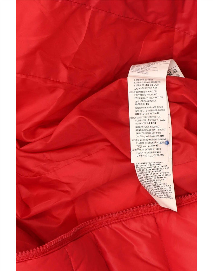 Playlife Polstret hættejakke til kvinder UK 10 Lille rød polyamid