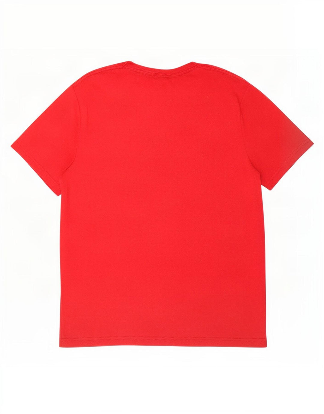 Nautica Herre Grafisk T-Shirt Top Stor Rød Bomuld